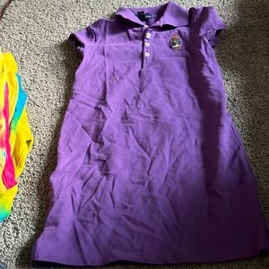 Girls polo dress worn great condition